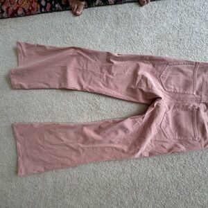 Express Women's Mauve Flare Jeans